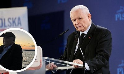 "Romantico prezes" hitem internetu. Kaczyński pozuje jak amant. W tle kąśliwy komentarz o Mentzenie