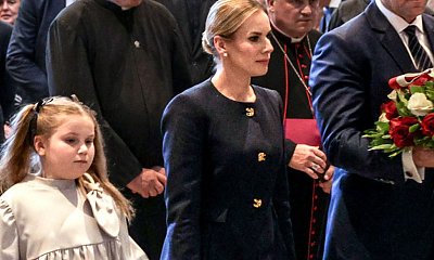 Marta od Karola w obcisłych spodniach zadała szyku w Watykanie