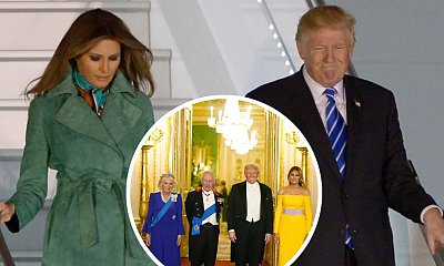 Melania Trump w ogniu krytyki po bankiecie u króla. Ta kreacja to skandal? "Wygląda jak banan"