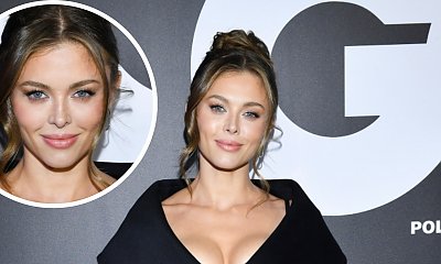 Joanna Opozda frywolna jak nigdy. Jej dekolt kończył się w ryzykownym punkcie, obnażając wszystko