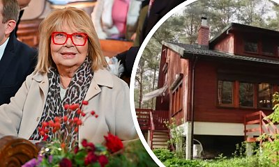 Tak mieszka Nina Terentiew. Uciekła z Warszawy do drewnianej chaty w środku lasu [zdjęcia]