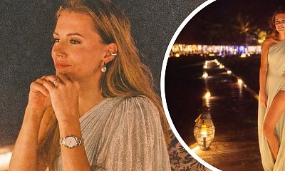 Agnieszka Hyży zrzuciła fatałaszki i udaje syrenkę. Wyjechała bez dzieci i uderza w hejterów: "To higiena relacji"