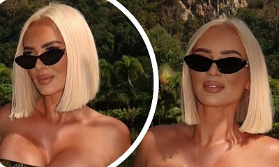 Izabela Macudzińska odsłoniła niemal wszystko. Kuse bikini to mało powiedziane. Fani patrzą tylko na jedno
