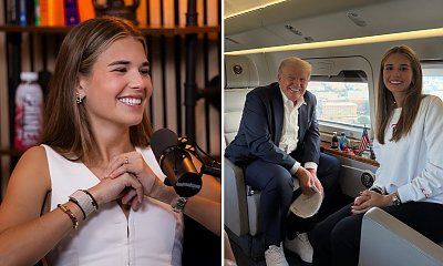 Prześliczna wnuczka Trumpa ujawnia prawdę o niezręcznych randkach. "Stoi metr za mną" [dużo zdjęć]
