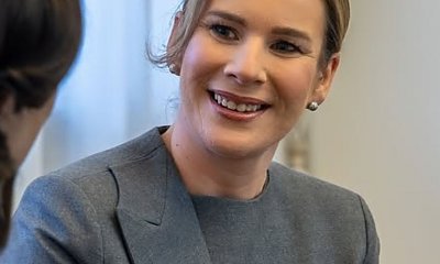Marta Nawrocka skradła show w Wilnie. Ołena Zełenska i Diana Nausėdienė w cieniu? Ekspertka: "To modowa petarda" [zdjęcia]