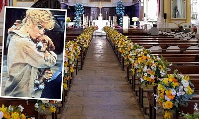 Pogrzeb Brigitte Bardot. Niewiarygodne, w czym ją pochowano. Jednak to, co zrobił jeden pies wyciska łzy [dużo zdjęć]