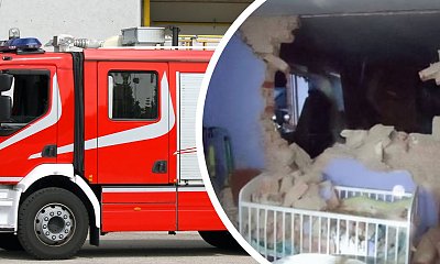 Huk w środku nocy i cegły na dziecięcym łóżeczku. Szokujące zdarzenia w Nowej Wsi Królewskiej