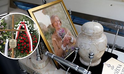 Tak wygląda grób Bożeny Dykiel. Nie tak miało być. Postąpiono wbrew woli rodziny. Widok chwyta za serce [zdjęcia]