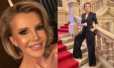 Rozgogolona Joanna Racewicz w ponętnej sukni skradła show na urodzinach. Cekinowa kreacja nie zostawiła nic wyobraźni [zdjęcia]