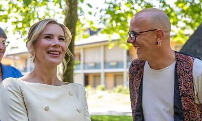 Marta Nawrocka niczym modelka "Vogue'a" w Szwajcarii. "Masełkowa" stylizacja wprawia w osłupienie