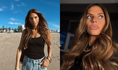 Frywolna Weronika Rosati hasa po plaży w ultra kusym bikini. Fani nie dowierzają: "Petarda!" [wideo]