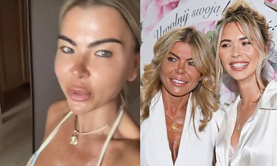 50-letnia mama Sandry Kubickiej zrzuciła fatałaszki i pręży się przed obiektywem [zdjęcie]