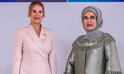 Marta Nawrocka kradnie show na szczycie NATO. Pudrowy róż i ten jeden drapieżny dodatek rozgrzały sieć [zdjęcia]