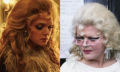Sandra Drzymalska jako Violetta Villas. Nadaje się do roli? Opublikowano najnowsze zdjęcia z planu filmu o kultowej gwieździe [zdjęcia i wideo]