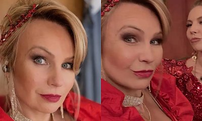 Szczuplutka jak przecinek Anna Guzik gra nóżką w odważnej kiecce. Figura 20-latki [zdjęcie]
