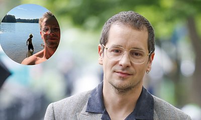 Krzysztof Zalewski pokazał 7-letniego syna. Jeden szczegół na zdjęciach poruszył fanów [zdjęcia]