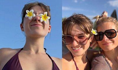 Anna Głogowska pręży ciało w mikroskopijnym bikini. Zabrała na wakacje byłego i jego... byłą partnerkę. Nie zabrakło też 19-letniej córki [zdjęcia]