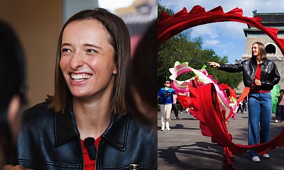 Iga Świątek zamieniła rakietę na jedwabne szaty. Fani oniemieli na widok "nowego wcielenia" polskiej mistrzyni [zdjęcia]