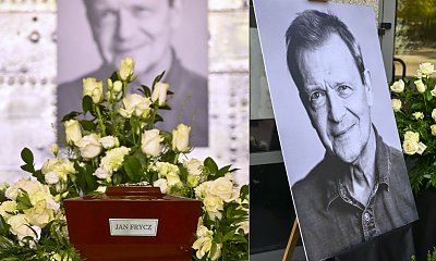 Pogrzeb Jana Frycza. Przed urną aktora wyeksponowano jego odznaczenia państwowe [zdjęcia]