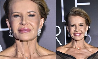 Joanna Racewicz walczy z grawitacją w sukni z dekoltem do pępka. Brak stanika, za to ile klasy i mrocznej elegancji [zdjęcia]