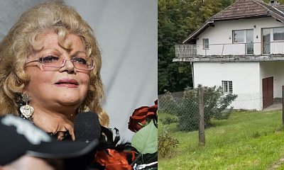 Fan pojechał pod dom Violetty Villas w Lewinie Kłodzkim. Pokazał budynek z bliska. Widok odbiera mowę, łzy same płyną [wideo, zdjęcia]