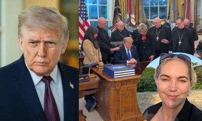 Dominika Chorosińska zachwycona modlitwą nad Trumpem. Mocna reakcja zakonnicy: "Pani Dominiko, jak można"