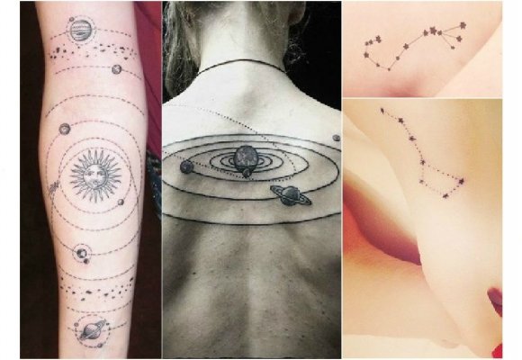 Hit Astrologiczne Tatuaże Z Konstelacją Gwiazd I Zodiakiem