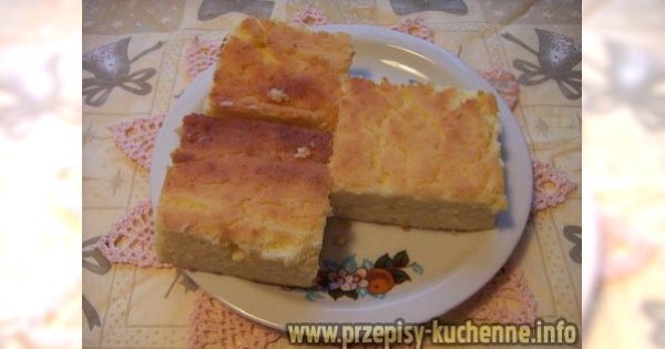 Sernik bez spodu
