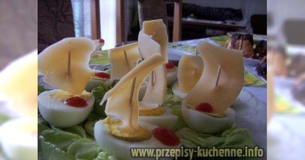 Łódki z jajek