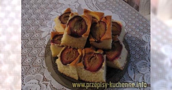 Placek ze śliwkami - pychotka