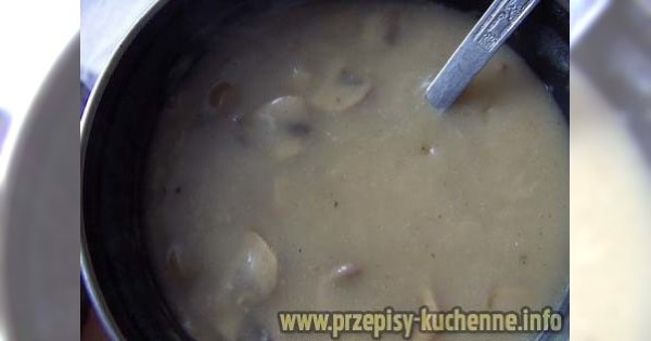 Sos grzybowy - wspaniały