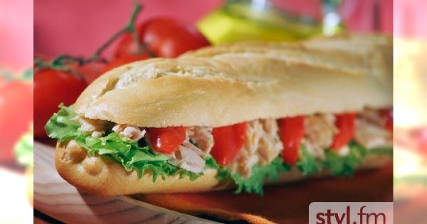 Pożywna kanapka na piknikowy obiad