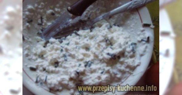 Pasta do kanapek z serem białym