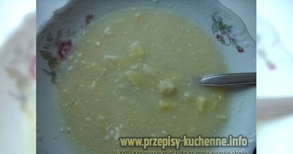 Zupa ziemniaczano - kalafiorowa