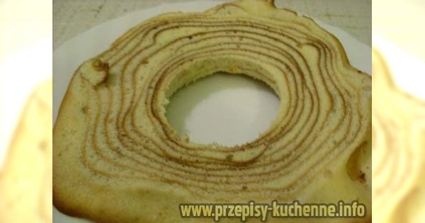 Sękacz z piekarnika