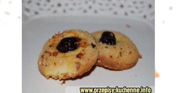 Ciastka kawalerskie z wisienką