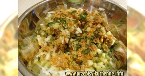 Pasta rybna z ogórkiem
