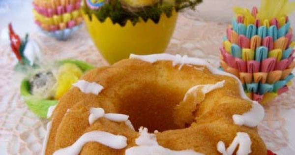 Babka piaskowa z masłem