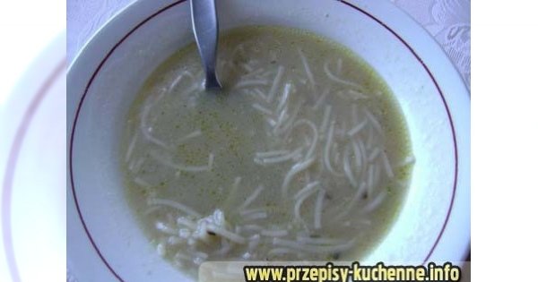 Zupka grzybowa z makaronem