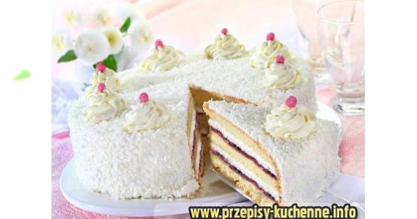 Tort kokosowy
