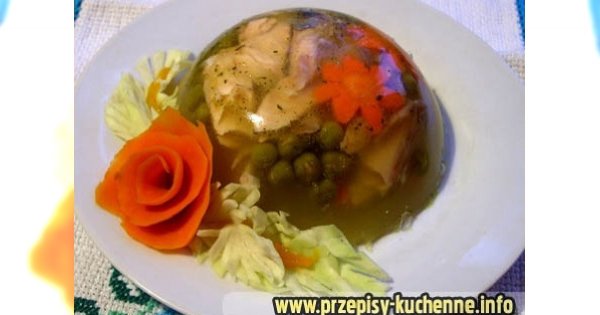 Łosoś w galarecie