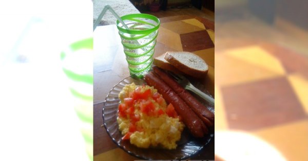 Jajecznica z serem