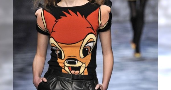Bambi na paryskim wybiegu