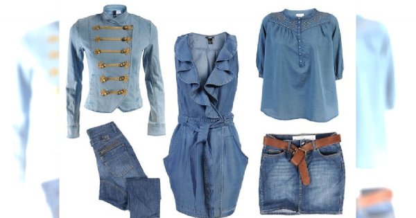 Dżinsowy H&M