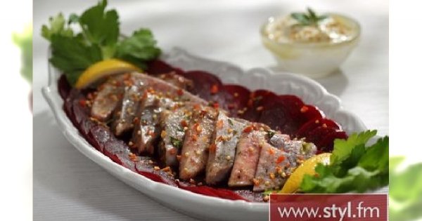 Świąteczne Carpaccio