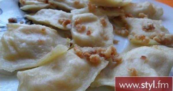 Pierogi ruskie ze skwarkami