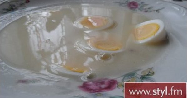 Pyszny żurek z jajkiem