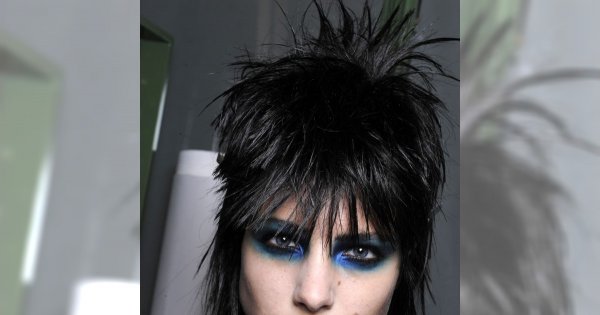 Fryzura w stylu punk