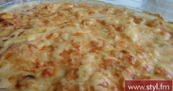 Zapiekanka makaronowa z warzywami