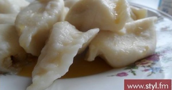 Pierogi z serem i miętą
